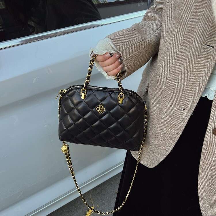 dhpet_wholesale Design Sense High-Quality Texture New Diamond Chain Stylish Chanel-Style Fashion Versatile Single Shoulder Crossbody Women's Ligh