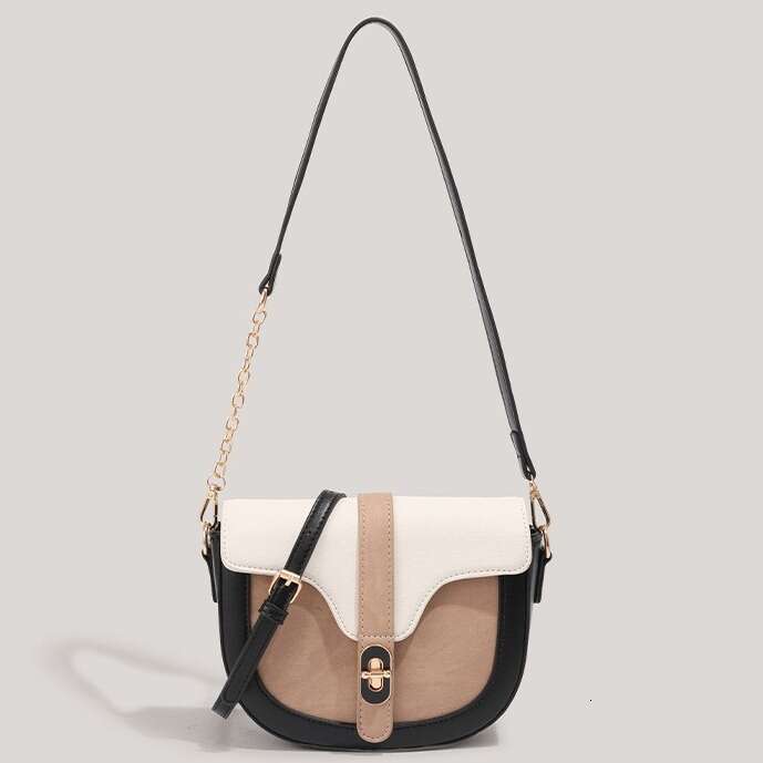 Korean Style Saddle for Women High-Quality Texture Underarm Casual Versatile Shoulder Fashion Crossbody Bag