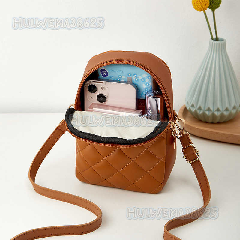 2025 New Crossbody Bag for Women Fashion Simple Quilted Single Shoulder Phone Coin Small Crossbody Bag H250804