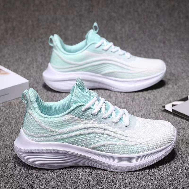 Women's Sneakers Summer New Shock Absorption Soft Sole Mesh Casual Breathable Running Shoes ddmythur