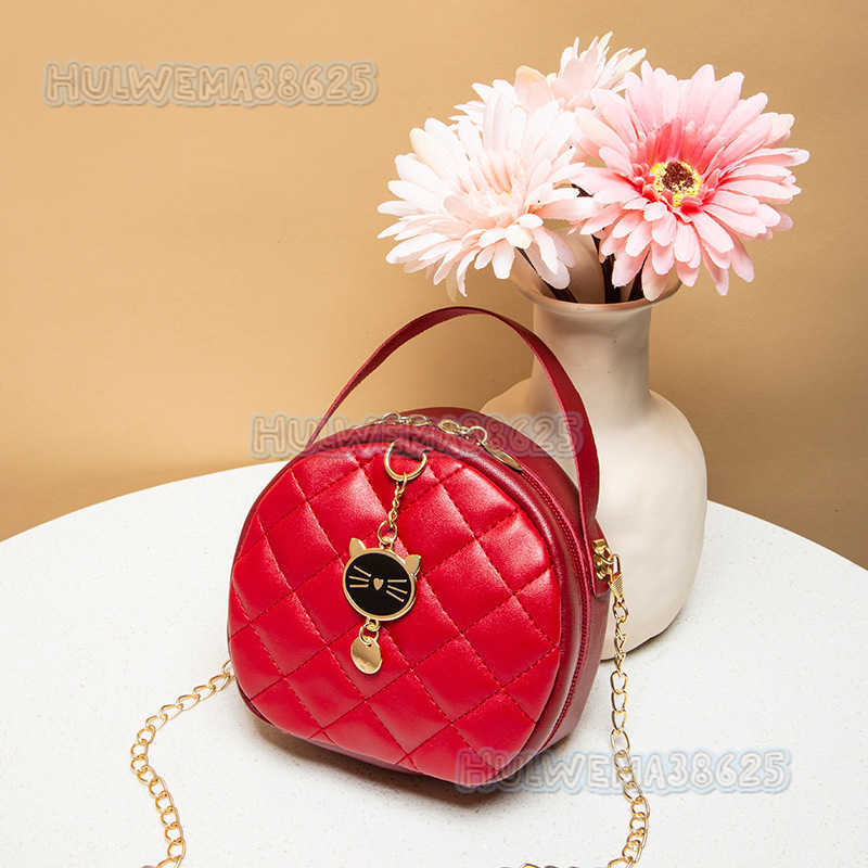 Womens Bag 2025 New Fashion Mini Small Bag Womens Chain Bag One Shoulder Crossbody Small Round Bag Women H250804