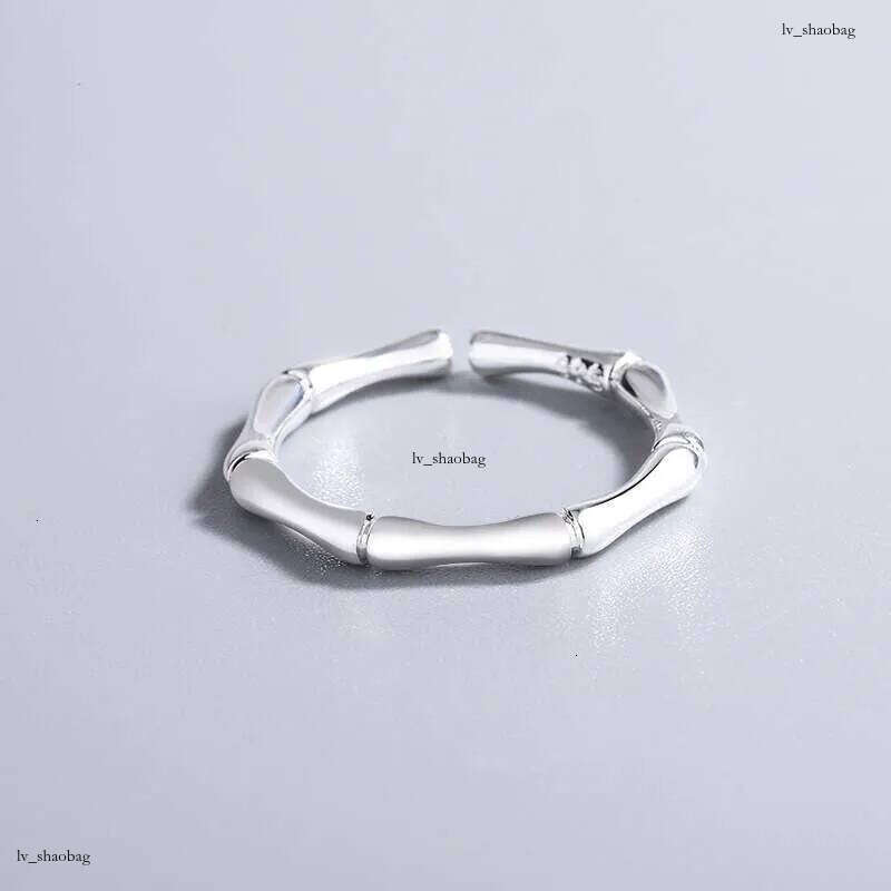 DHcollections 01382 Japanese Korean Knot for Women, Elegant and Simple Fresh Fashion Minimalist Style Bamboo Ring Exquisite Jewelry