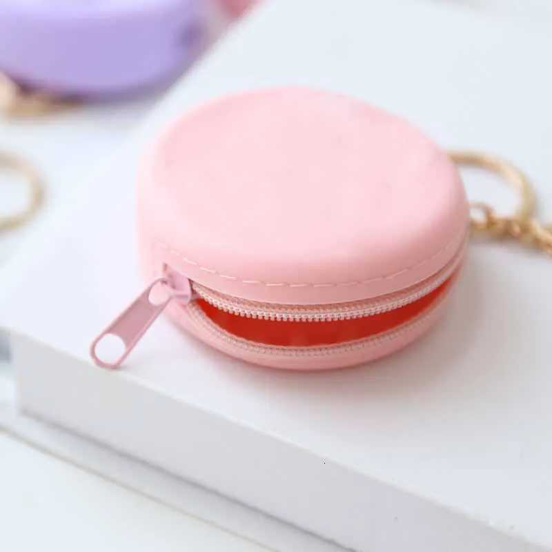 Korea Cute Coin Wallet Case Round Silicone Girl Kids Coin Bag Small Women Girls Key Bag Mini Headset Bag Purse Kid Gift G250802