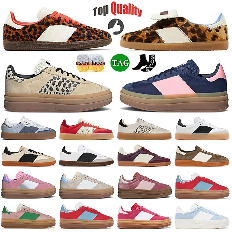 red leopard print sneakers luxury designer shoes Earth Strata Gum White Black pink German Cheetah Navy blue mens shoes sneakers womens mens trainers size 36-45