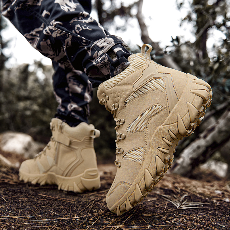 702 Magnum Large Breathable Tactical Boots Special Forces Outdoor Hiking Wear resistant Training Combat Boots High Gang Military Boots