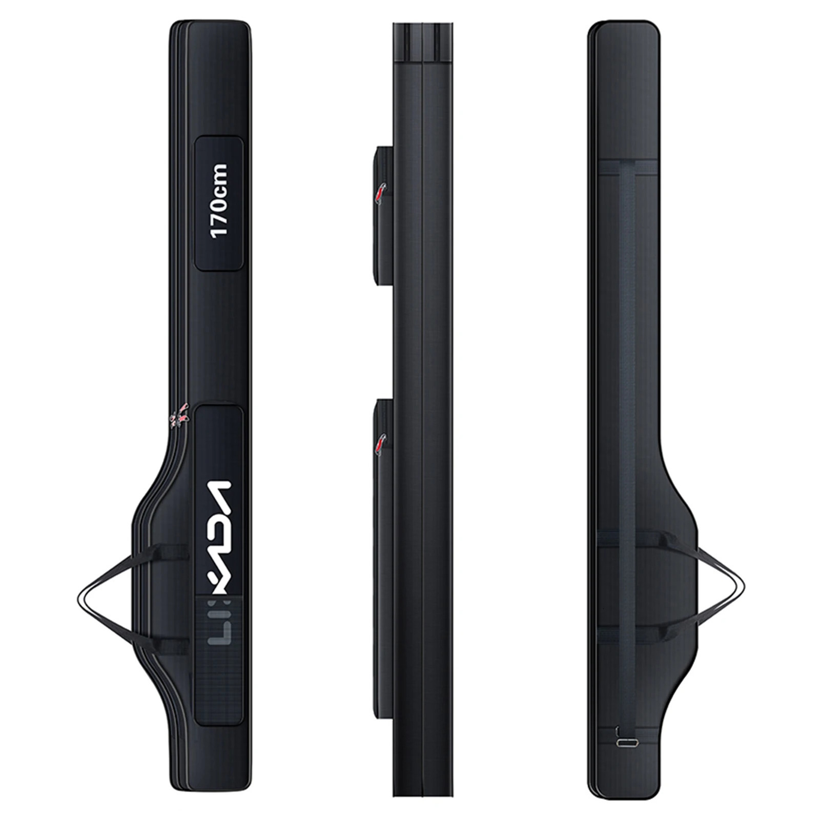Lixada 190cm Fishing Bag Portable Folding Rod Reel Pole Gear Tackle Tool Carry Case Storage 250804