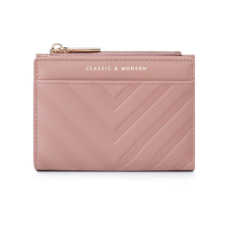 Minwei New High-end PU Leather Luxury bag Wallet for Women Designer bag Multi-card Slots Cross-border Ins Style Fashion Versatile Small Coin Purse