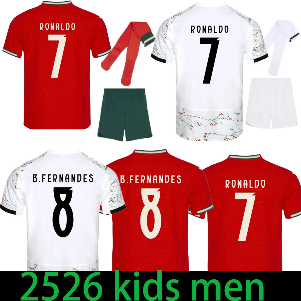 portugal football jersey ruben ronaldo portuguese 2024 2025 2026 football jersey mens childrens soccer jerseys kids kits set portugals euro victory over thailanda
