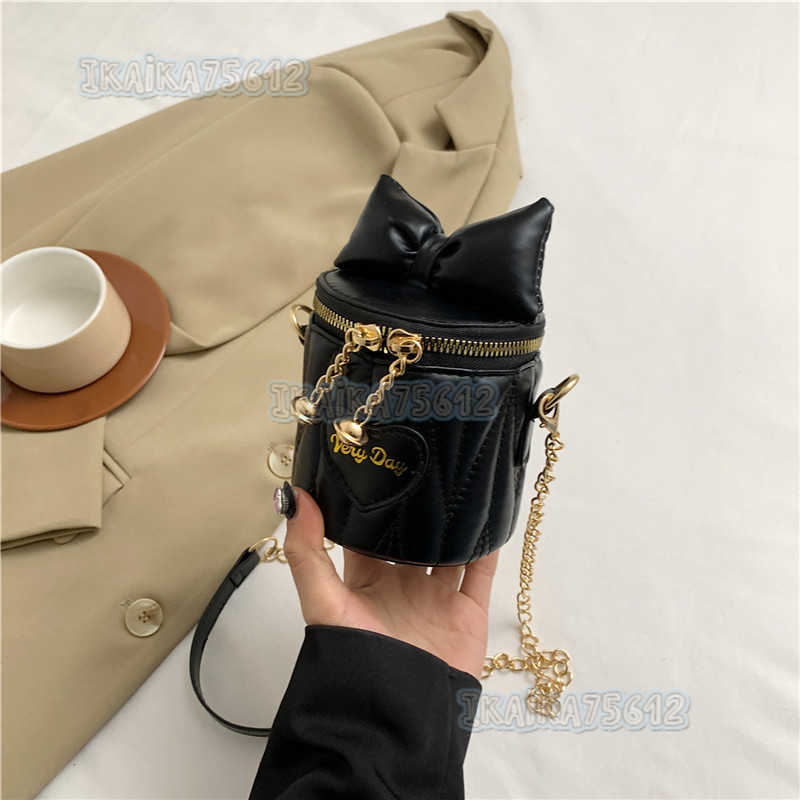2025 New Simple Niche Design Chain Bag Niche Fashion Small Bag for Women Unique and Beautiful Bucket Bag H250804