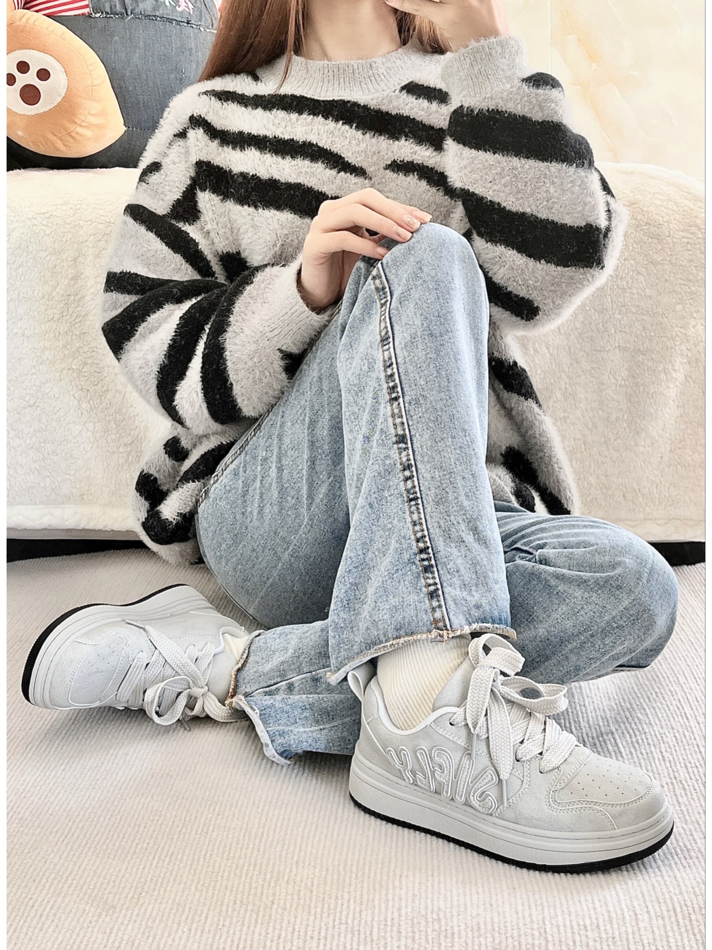 Jifffly men's and women's skateboard 2025 summer new retro old-fashioned high-value trend sports couple leisure shoes