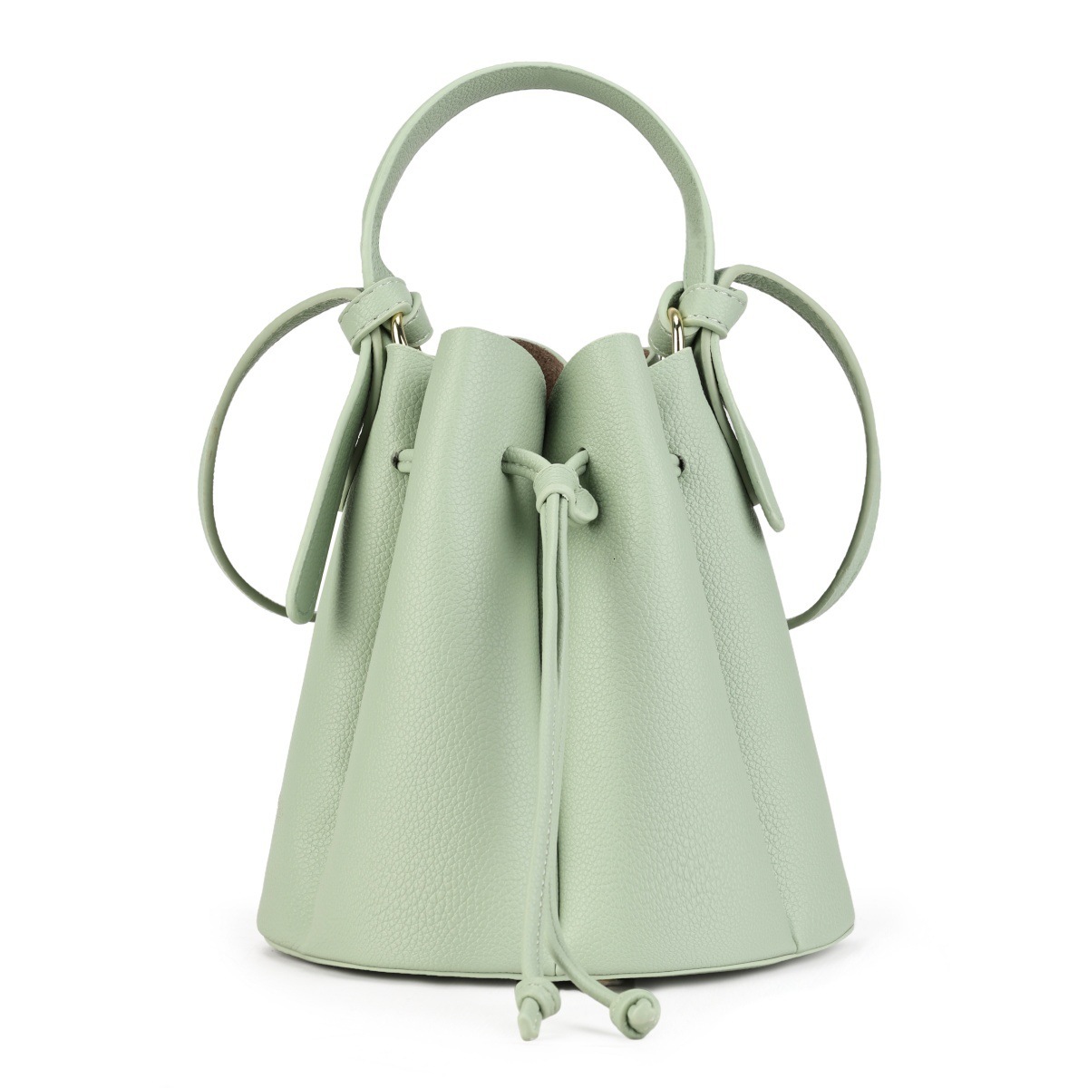 Free Shipping Designer Luxury Trend Retro Petal Drawstring Women's Bucket Bag Simple High-end Single Shoulder Crossbody Lucky Bag Casual Shopping