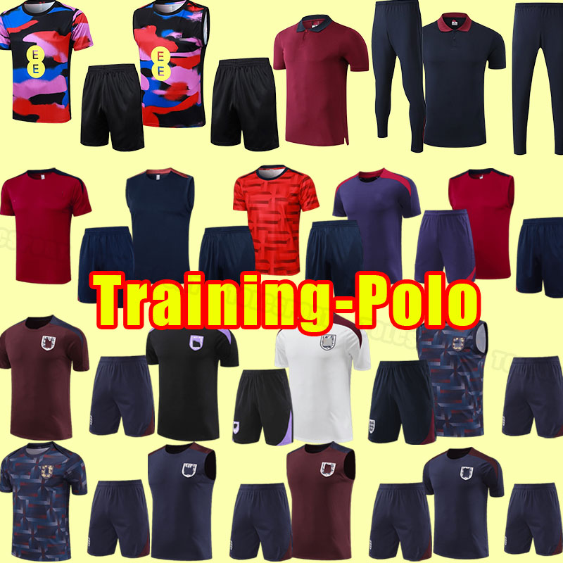2025 2026 STERLING soccer tracksuits KANE RASHFORD SANCHO GREALISH MOUNT FODEN HENDERSON SAKA England 25 26 national men Short sleeve training shirt POLO