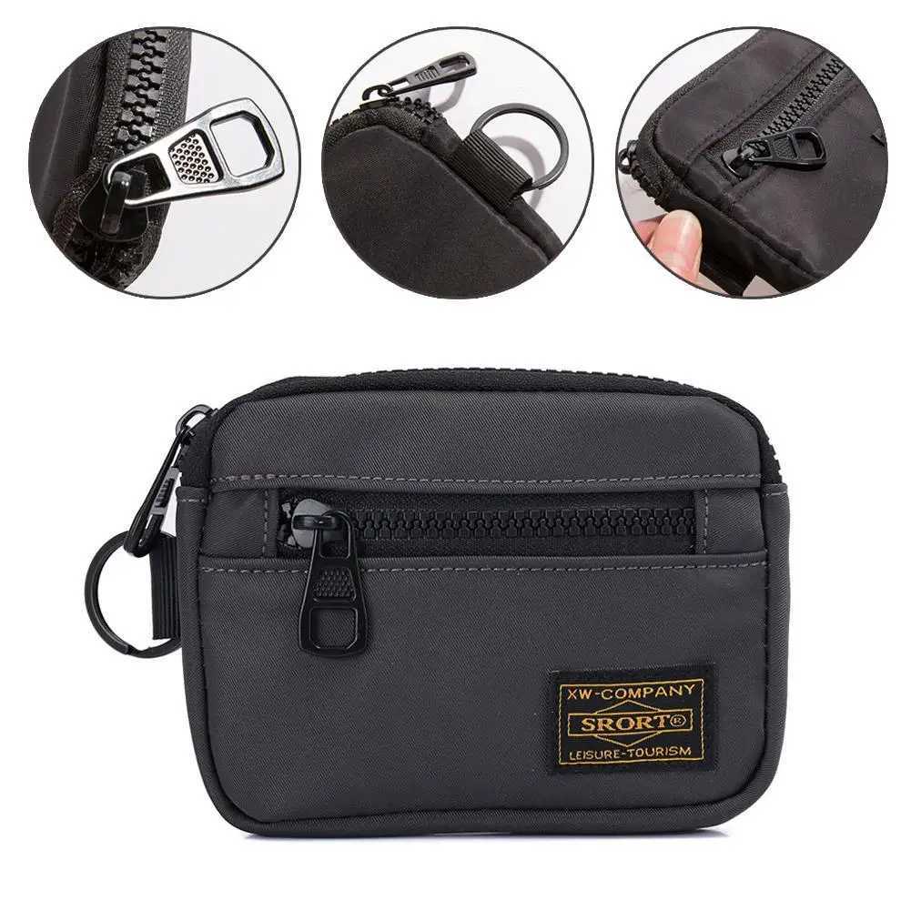 Oxford Cloth Coin Purse Portable Canvas Coin Purse Card Holder Casual Multifunctional Fashionable Mini Earbuds Storage Bag G250802