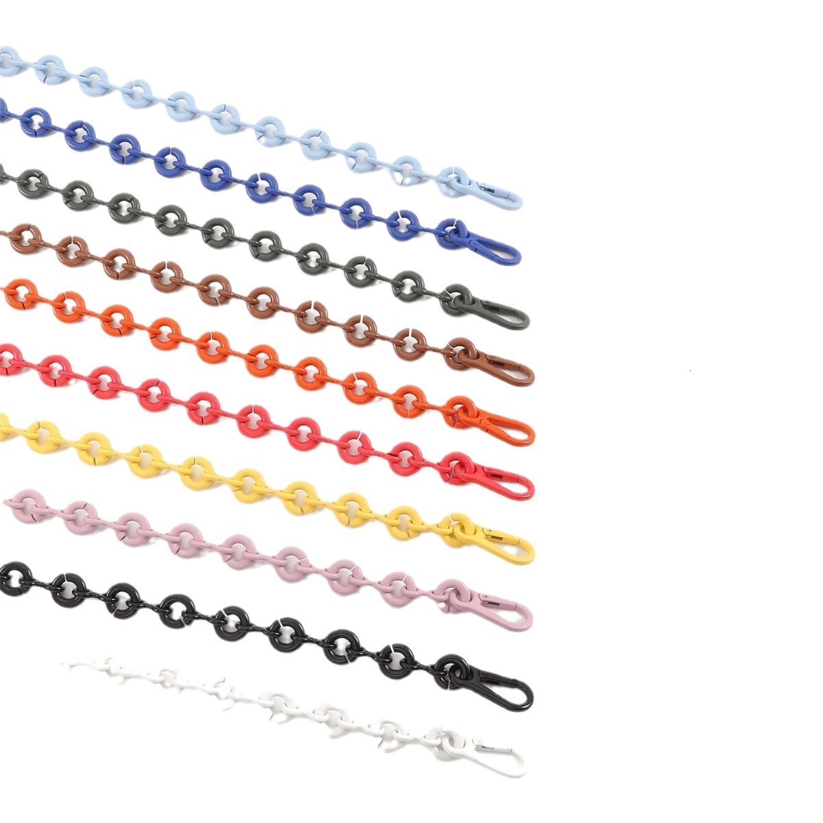 1PC donut chain replaceable shoulder bag wallet crossbody chain strap belt replacement accessories detachable bag chain