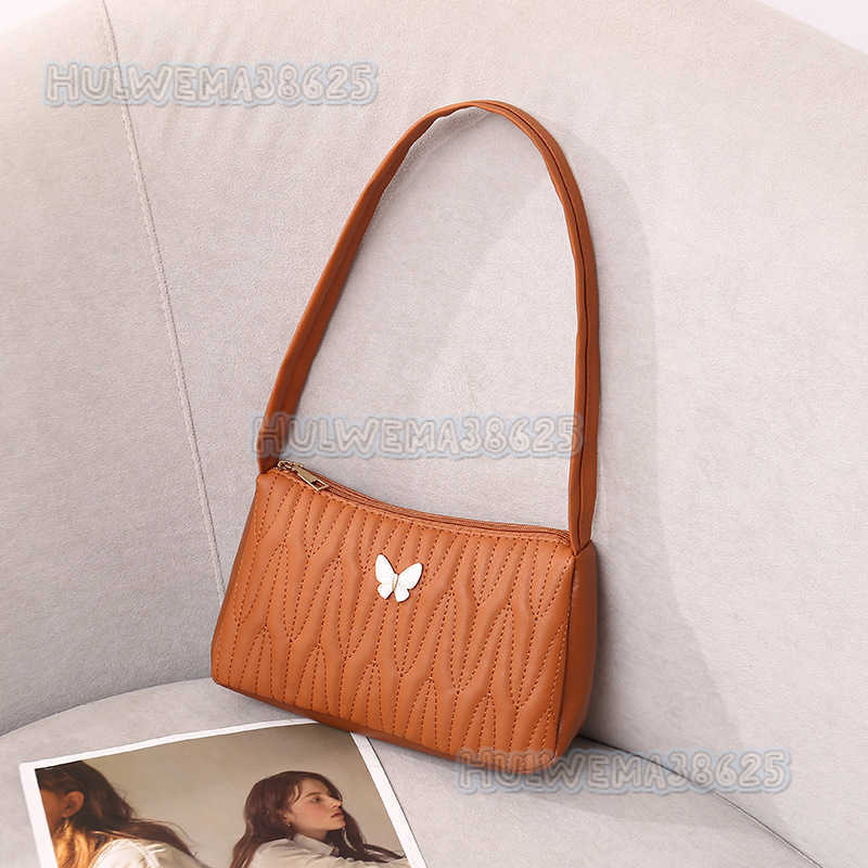 Lingge Underarm Bag for Women 2025 New Embroidery Bag for Women Small Bag New Fashion Shoulder Bag Bags H250804