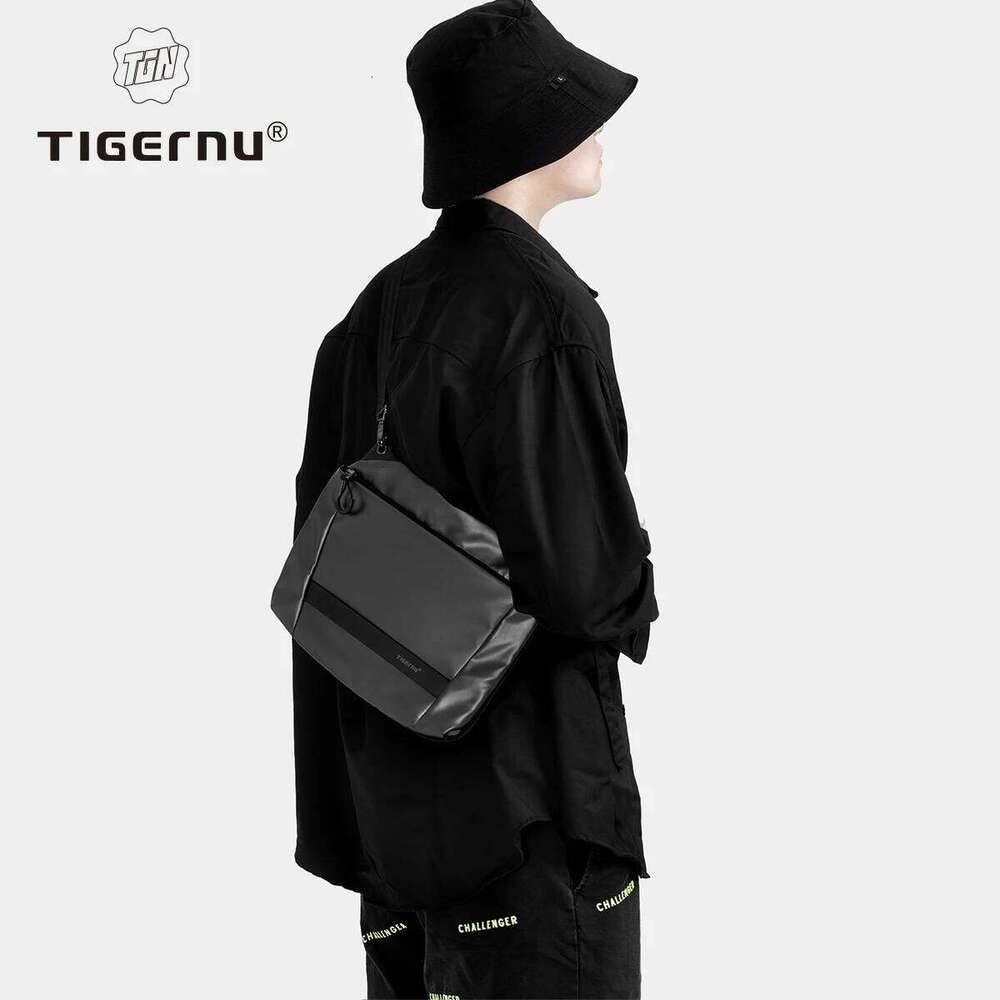 Lifetime Warranty Crossbody For Men Expandable 9 Inch TPU Casual Shoulder Bag Light-Weight Mini Sling Bags Messenger Pack