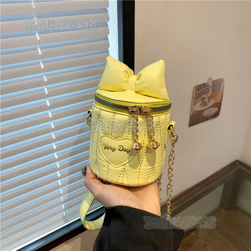 2025 New Simple Niche Design Chain Bag Niche Fashion Small Bag for Women Unique and Beautiful Bucket Bag H250804