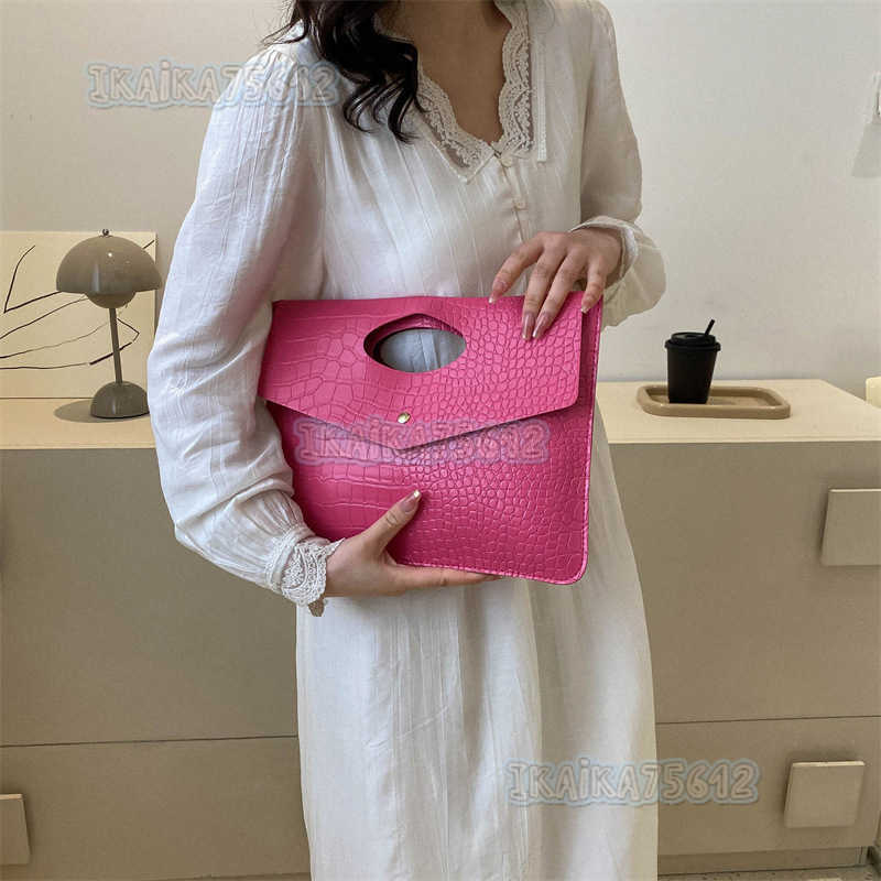 Fashion Clutch Bag Simple Tote Bag 2025 Summer New Casual Large Capacity Trendy Handbag H250804