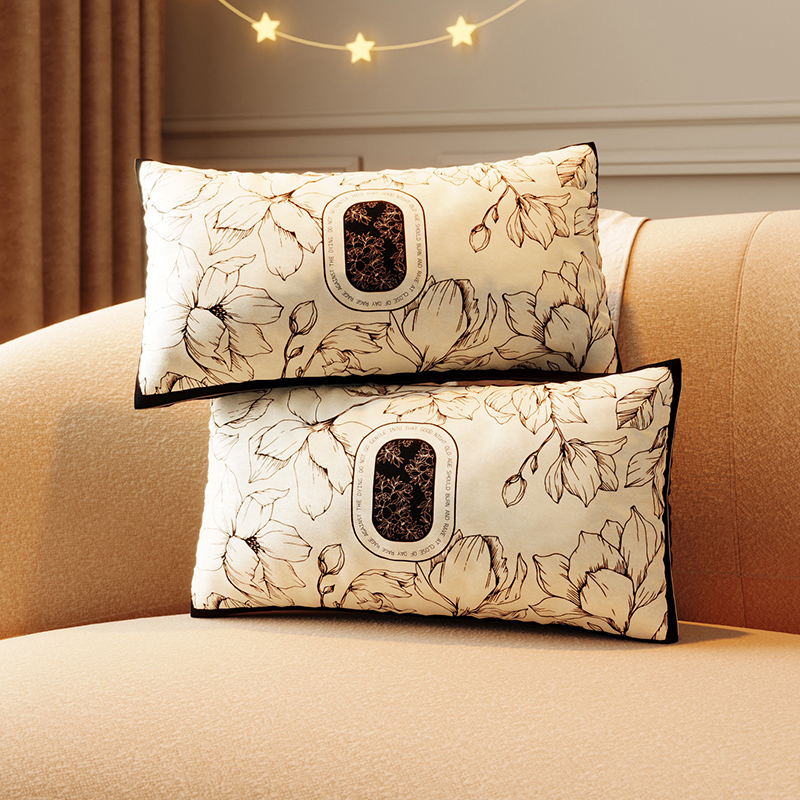 Designer Pillows Case Decorative Throw Pillow Luxury Fashion Vintage Fleece Pillowcase Cover Case Covers Wool Pillowcases Sofa Home White Black only P