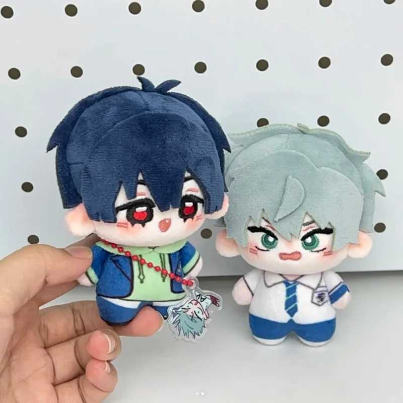 10cm Anime ALIEN STAGE Ivan Till Cartoon Plush Stuffed Doll Starfish Body Cosplay 10cm Game Toys Dolls Pendant Keychain Gift G250802