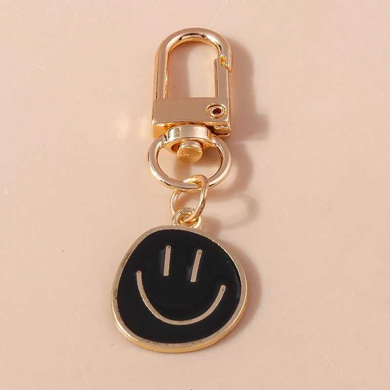 Cute Smile Face Keychain Emoticon Key Rings Pendants for Men Women Key Holder Handbag Charms Pendants DIY Jewelry Gifts G250802