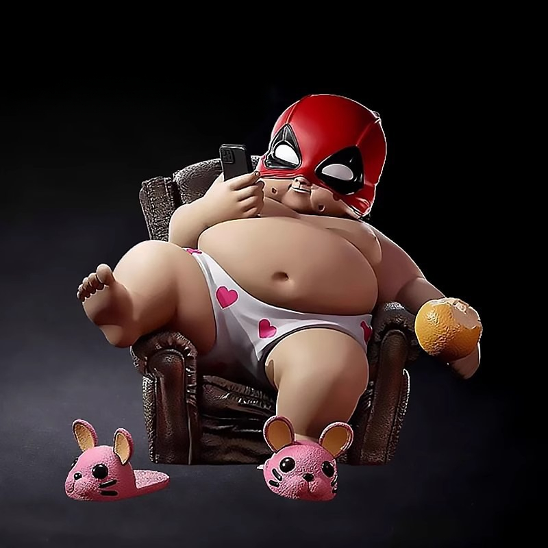 Fat Mercenary Figurine: A Trendy Statue from the Kingdom, Ideal for Decoration and Gifting