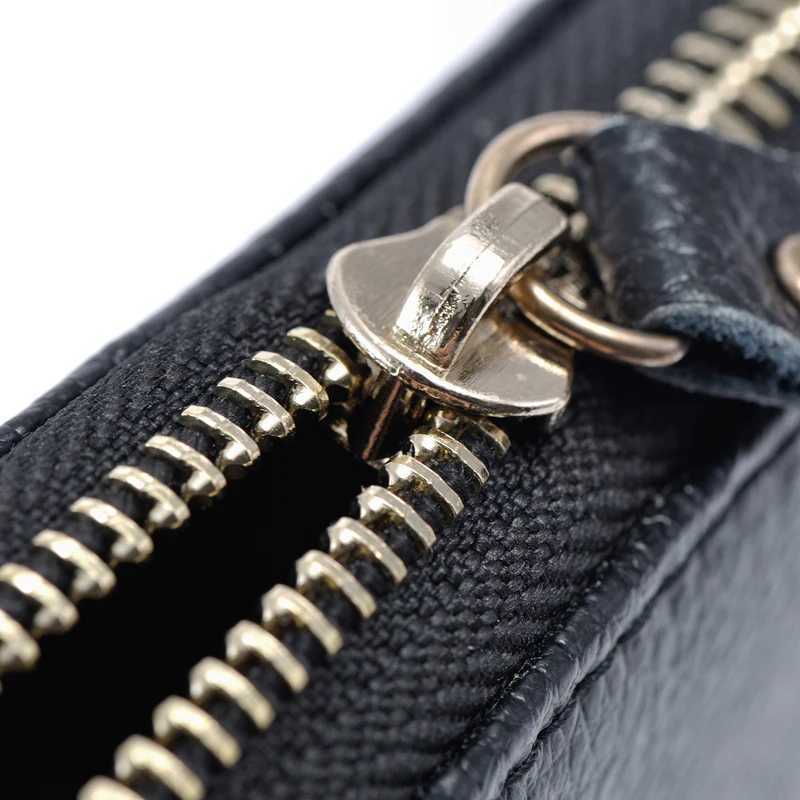 Fashion Simple Key Holder Genuine Leather Wallet Unisex Solid Key Wallet Organizer Bag Car Housekeeper Wallet Card Holder G250802