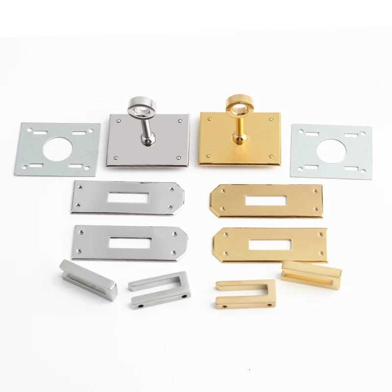 Stainless Steel Bag Lock Clasp Metal Bag Buckles for Women Handbags Purse Twist Lock Closure Clasp DIY Hardware Accessories G250802
