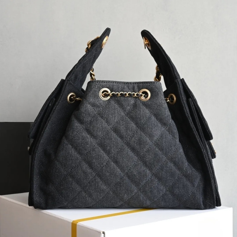 Drawstring Bucket Hobo Underarm Bag Hobo Bag Premium Suede Top Hardware Multiple Pockets Shoulder Bag Crossbody Bag Handbag Calfskin Hip-hop Bag Shopping Bag