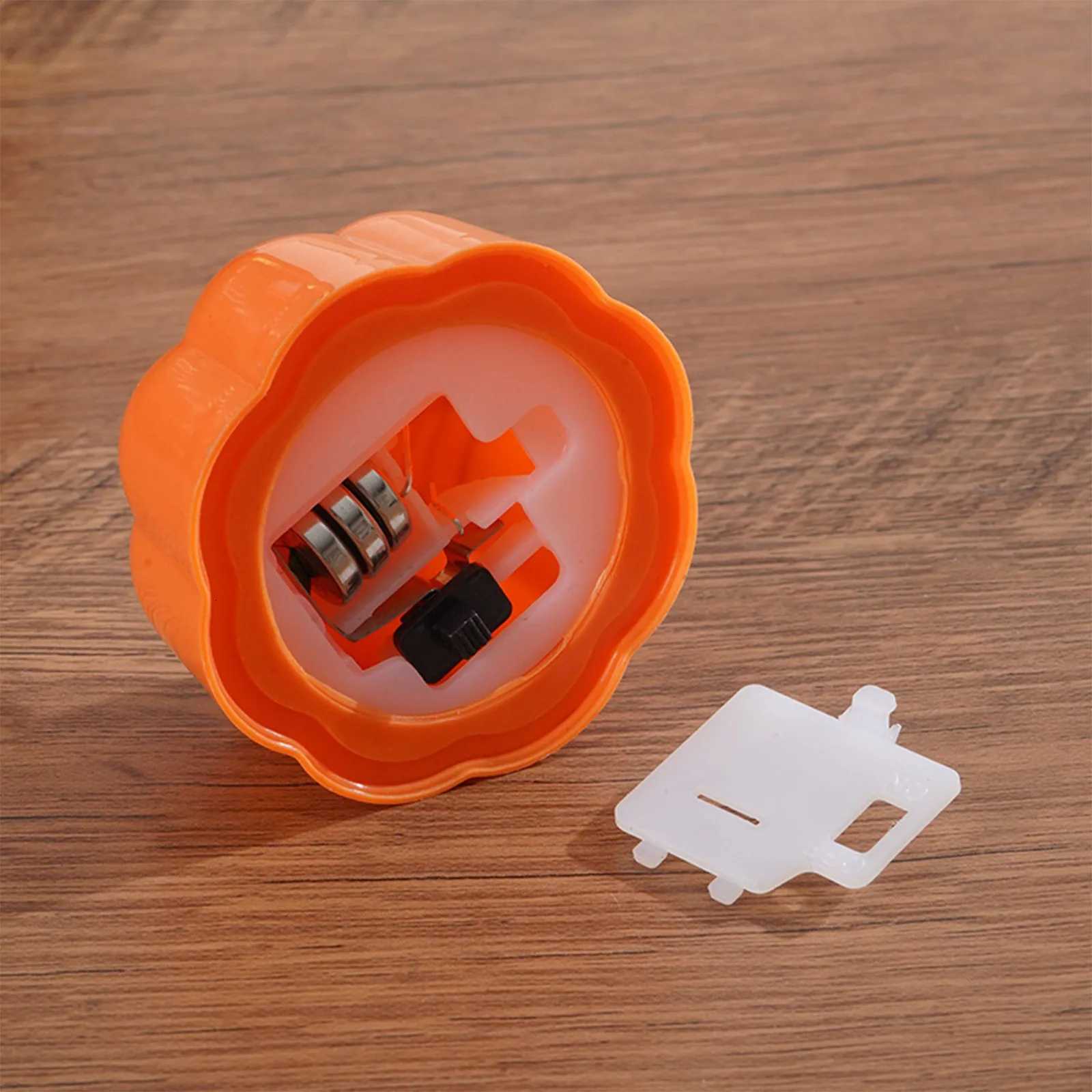 12pcs Electronic Candles Halloween Pumpkin Lamp Ornaments Decor Festival Party Scene Setting Jack-O-Lantern Props Accessories XJ250804