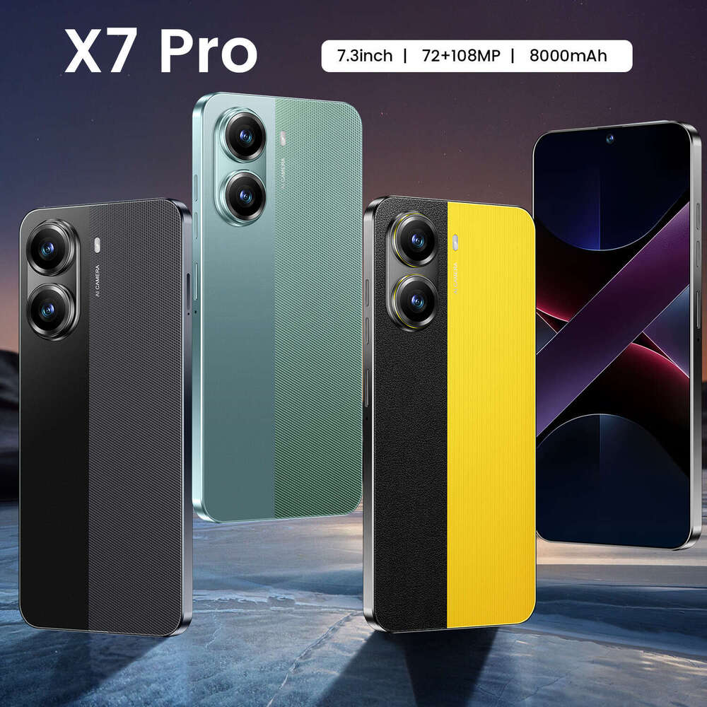 Global POCO X7 Pro 16+1tb 5g dual card dual standby Android smartphone 7.3-inch big screen Android 14 lock-free hot sale 108MP rear camera screen eigh