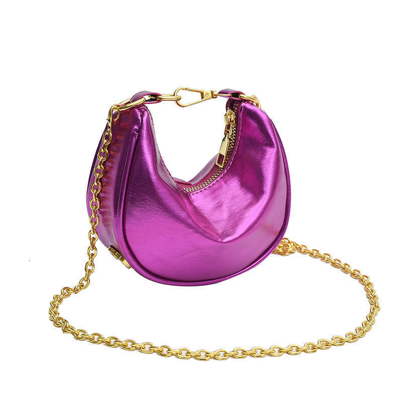Exquisite Fashion Handbag for Women, New Summer Style, Stylish Metallic Color Shoulder Bag, Noble and Elegant Trendy Crossbody Bag