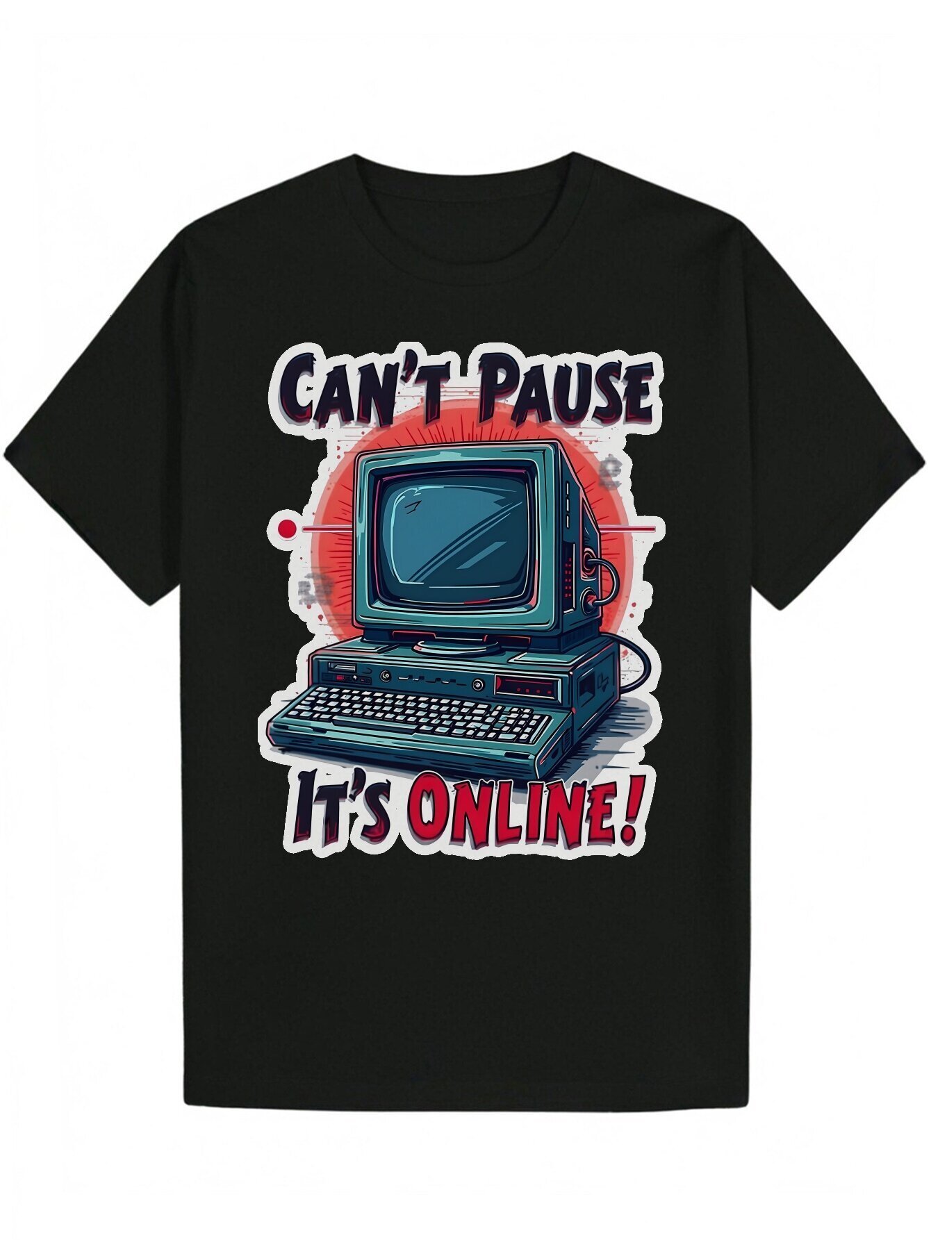 Funny Short Sleeve Graphic Fashion Print Summer Black T-Shirt Series Essential Y2K Anime Inappropriate Horror Dark Humor Band Theme Men's Gift 72