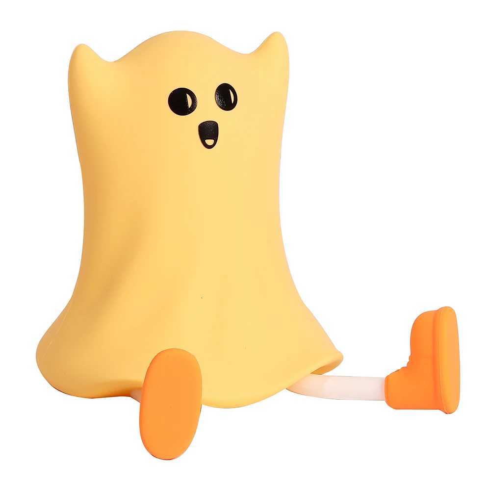 500mAh Battery Touch Sensor Lamp Cartoon Pumpkin LED Night Light USB Rechargeable Dimmable Silicone LED Kawaii Lamp Touch SwitchXJ250804