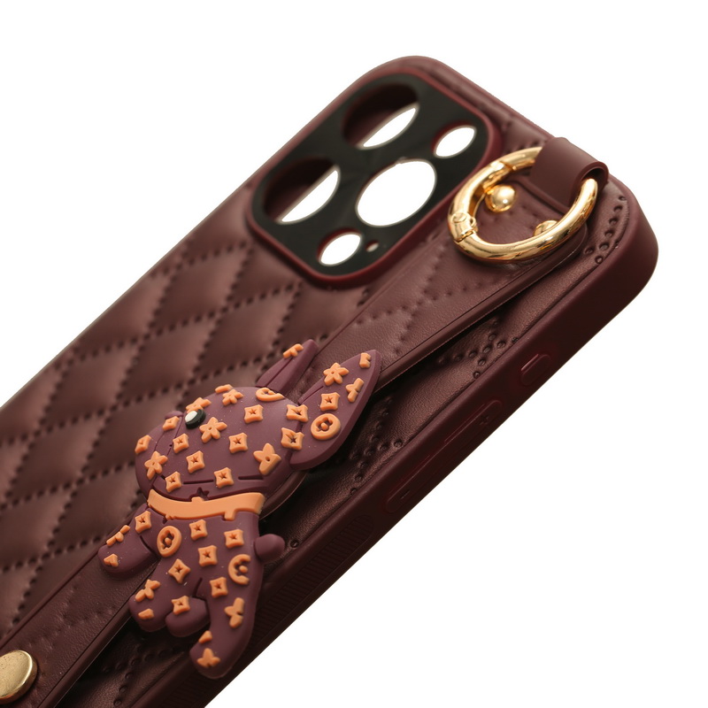 luxury leatherdesigned phone case antifall mobile shell for iphone series