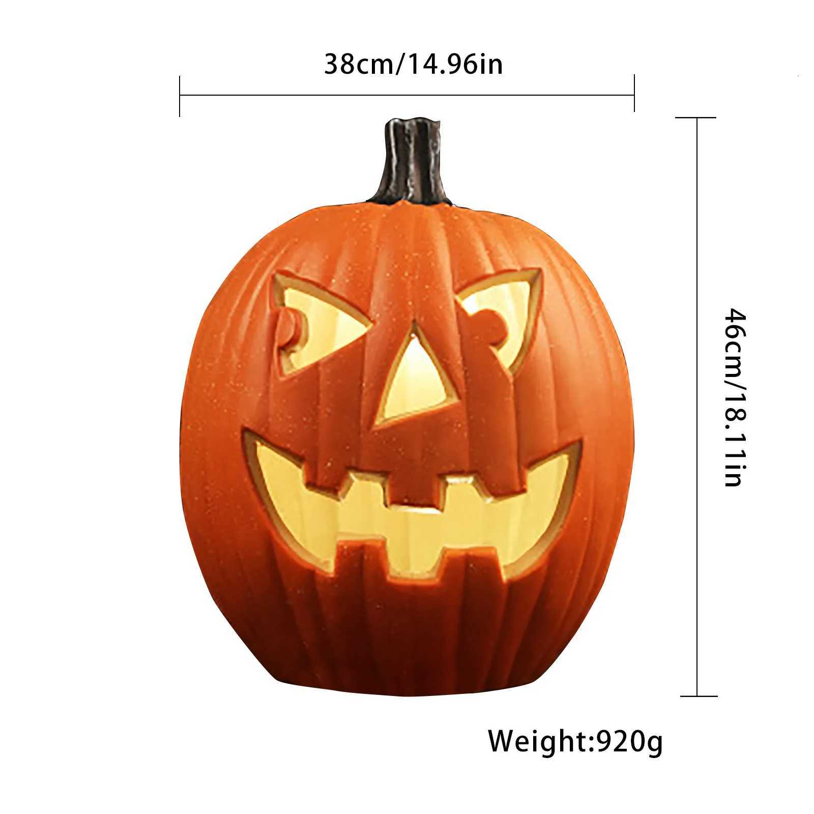 Halloween LED Pumpkin Decoration Halloween Light Warm Light Pumpkin Lantern Lamp for Home Party Supplies Room Decoration PropsXJ250804