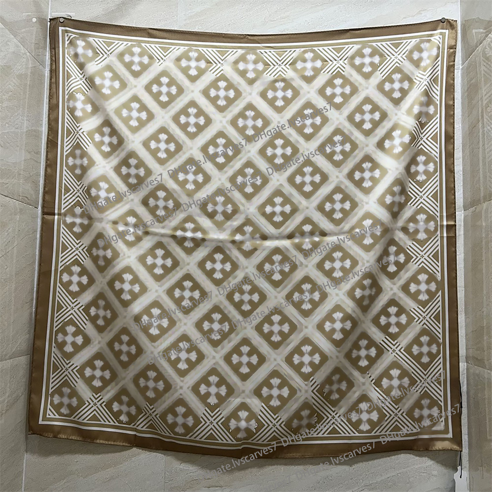 Top Scarves Designer Letters Print Floral Silk Scarf Headband for Women Fashion Long Handle Bag Scarves Shoulder Tote Luggage Ribbon Head Wraps Square gift