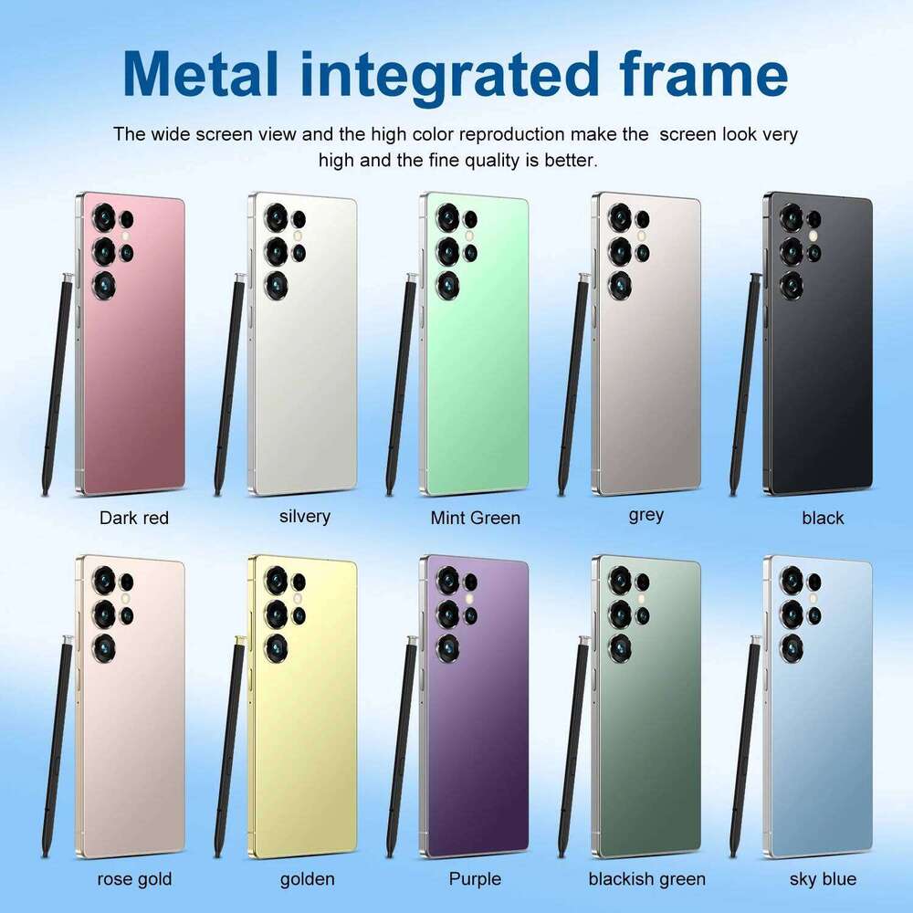 2025 HOT S26 Ultra 7.3HD Global Edition Original Smart Dual Card 7800mAh Battery Facial 5G card dual standby Android 14