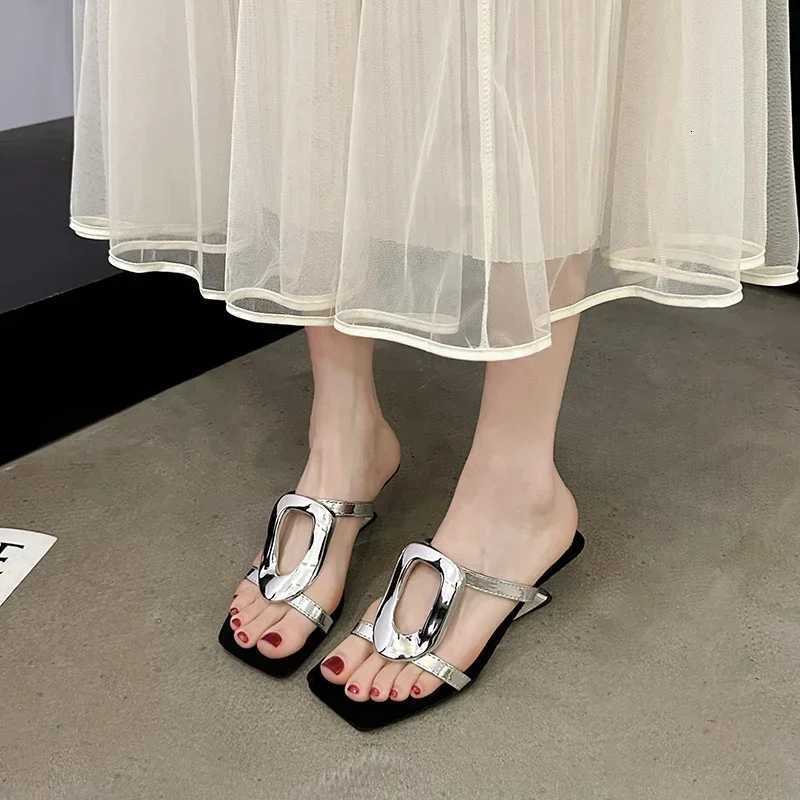 Gold Sexy Designer Wedding Elegant Shoes Women Sandals Stiletto High Medium Heel Open Toe Luxury Fashion Party Women Shoes W250805