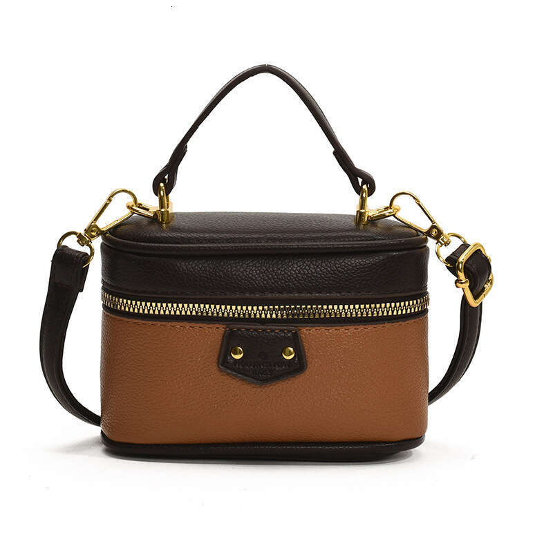 Children's Bucket for Girls, Crossbody Commuter Box Bag, High-End Niche Design, Women's Makeup Handbag, Trendy Small Bag