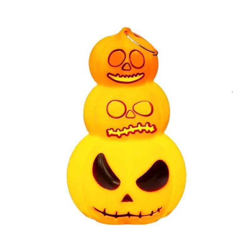 Halloween Portable Pumpkin Lanterns Horror Ghost Festival Party Pumpkin Ornaments Trick Or Treat Happy Halloween Day Gift 2025 XJ250804