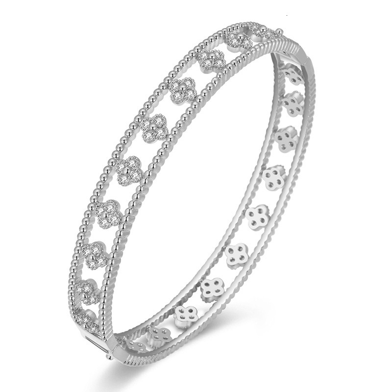 Hollow Pattern Bracelet for Women, High-End Niche Design, Non-Fading s7407 - view 6