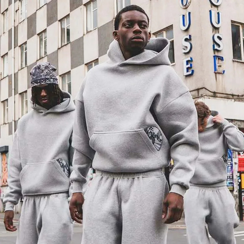 2025 Autumn Winter Hoodie Fashion Street Style Versatile Personalized Embroidery Hoodie Couples Style 250801