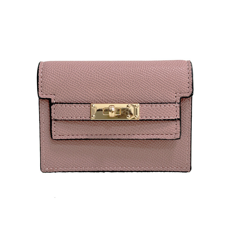 Womens Small Square Card Holder Solid Color Luxury Bag High End Card Holder 2025 New Luxury Bag Designer Bag Designer Pack Designer Bag Compact Large 