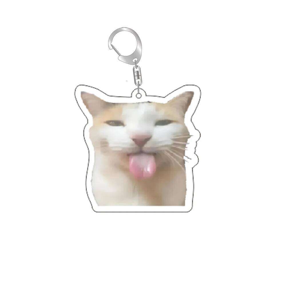 Funny Cat Memes Series Student Lanyard Women's Bag Pendant Keychain Cute Things Cheap Gift For Best Friends
