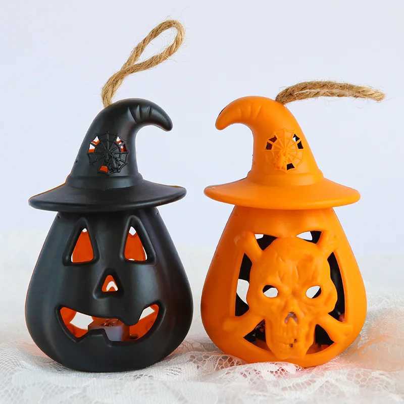 New Home Decoration Halloween Pumpkin Lantern Home Horror Props Terror Ghost Lantern Lamp Kids Toy DIY Skull Lamp HalloweenXJ250804