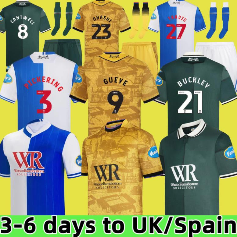 25/26 BlackburnS Rovers Soccer Jerseys HEDGES GALLAGHER TRAVIS TRONSTAD Football Shirts SIGURDSSON PICKERING