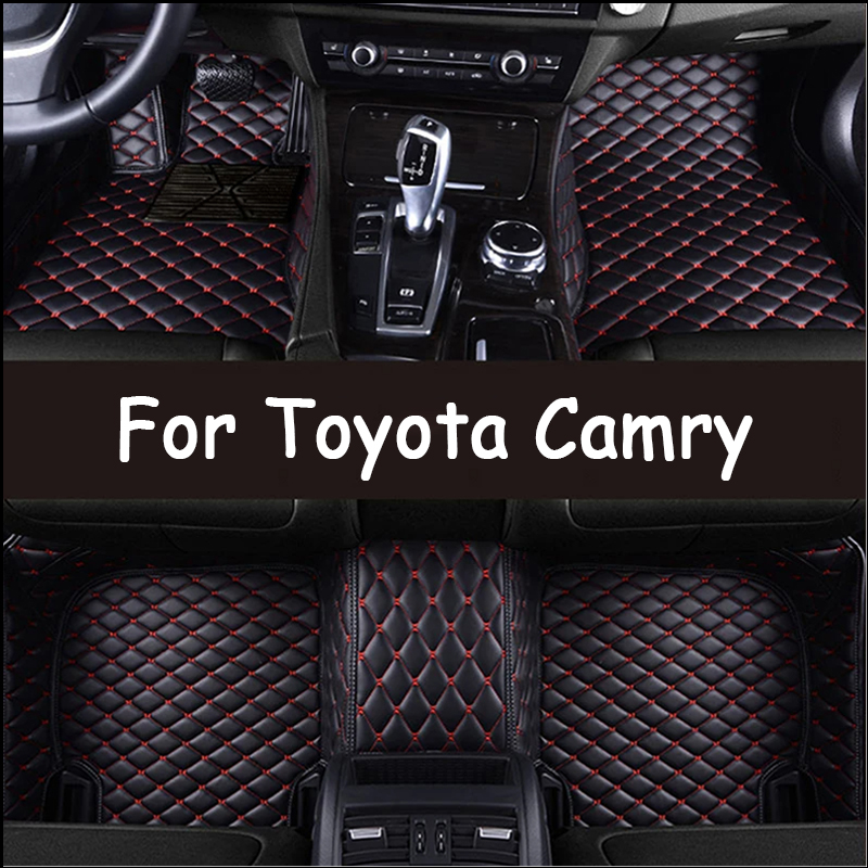 Custom 3D Full Coverage Car Floor Mats for Toyota Camry 2012 to 2017 Interior Accessories