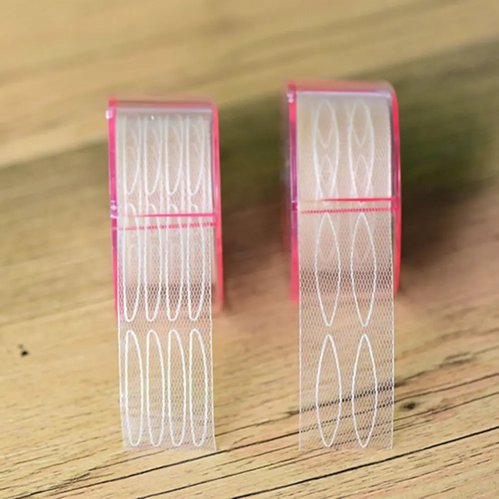 Strips Waterproof with Auxiliary Tool Makeup Tools Eyelid Tape Roll Lace Eyelid Sticker Mesh Eye Stickers Double Eyelid Tape 250731
