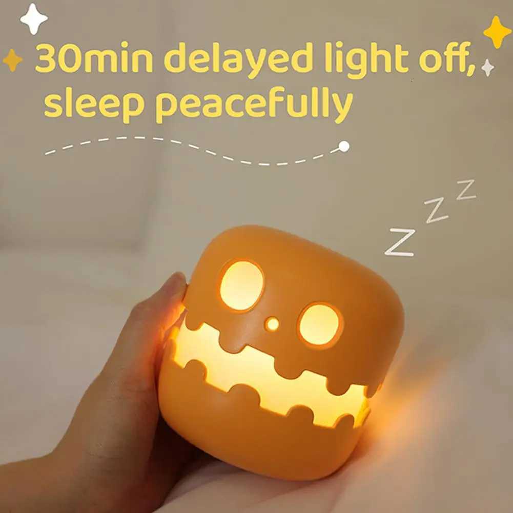 Halloween Spooky Pumpkin Night Lights 2025 New Jack O Lantern Light Halloween Decorations LED Pumpkin Lantern For Porch Party XJ250804